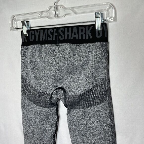 Gymshark Flex Leggings Grey/Black. Size Small. - Picture 8 of 8